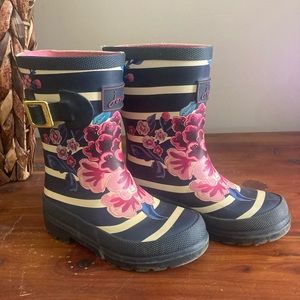 Joules kids rain boots